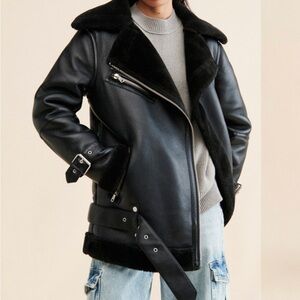 Women’s Black Leather Jacket